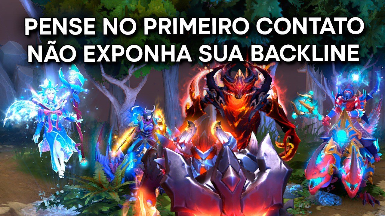 Pense no primeiro contato, não  exponha  sua backline - 08