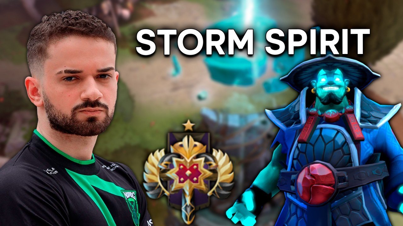 Análise de Replay - Storm Spirit - LEGEND 1